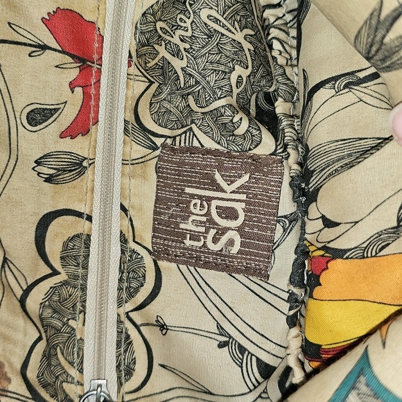 SAK Black Leather Shoulder/Cross Body Bag - Picture 4 of 7